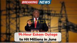 Nationwide Load Shedding in June – Eskom to Cut Power for 14 Hours Across South Africa