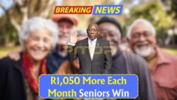 Pensioners in South Africa to Get R1,050 Monthly Hike From 2025 – Full Schedule Inside